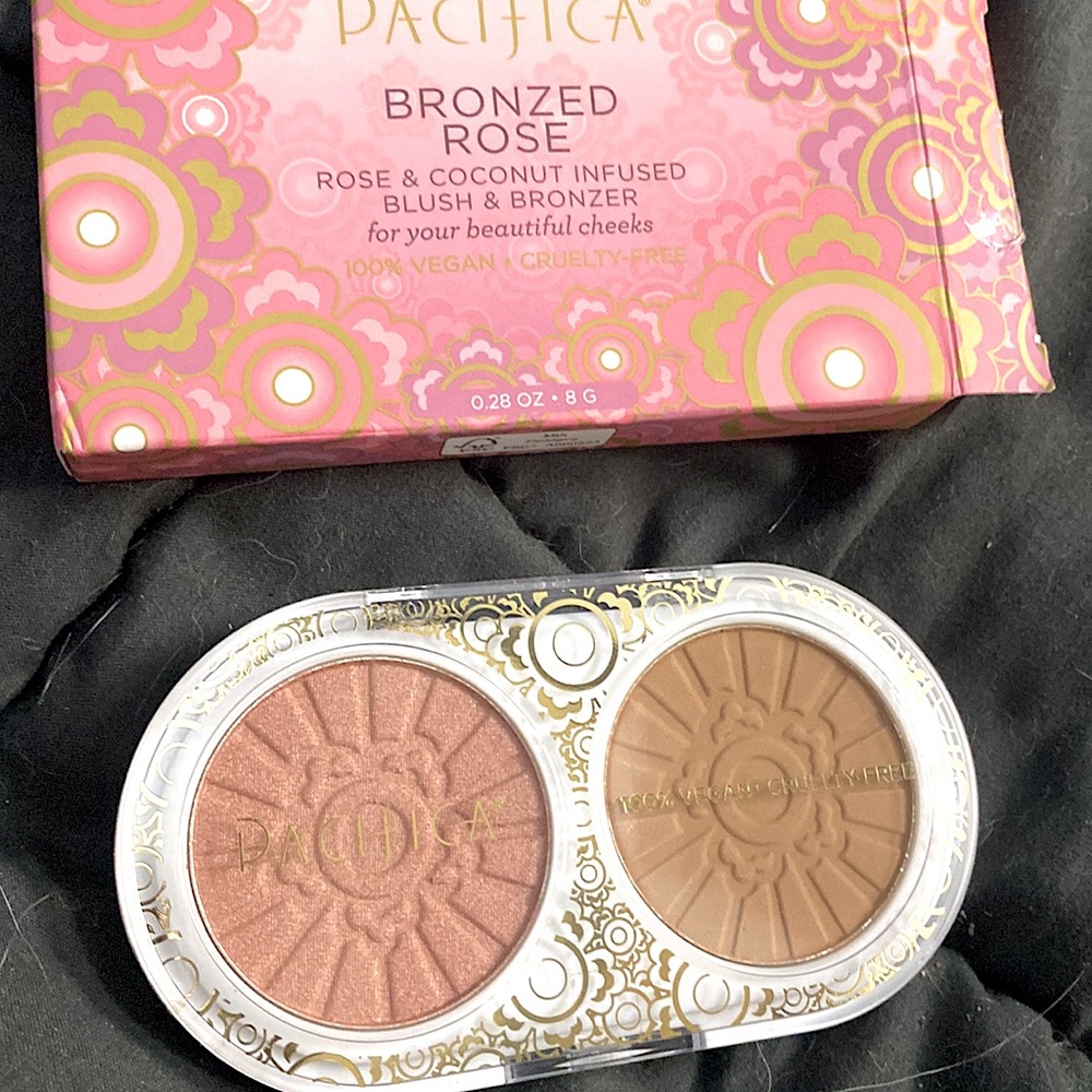COPY - COPY - “Bronzed Rose” blush & bronzer set.